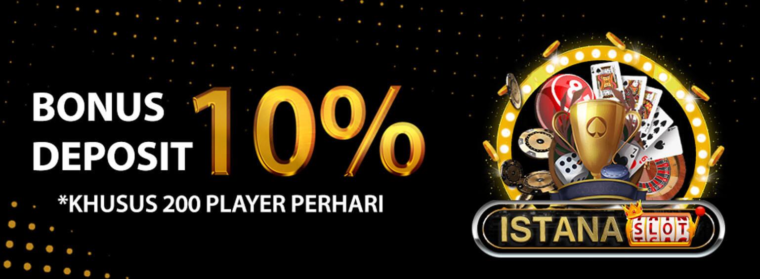 BONUS DEPOSIT 10%