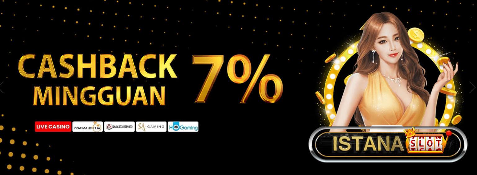 Bonus Cashback terbesar